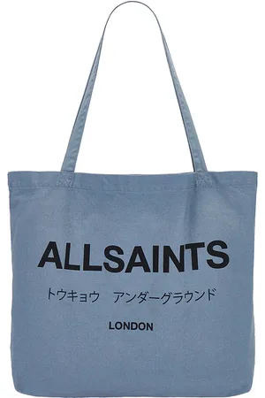 AllSaints Underground Tote in - Blue. Size all.