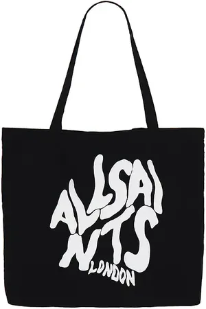 AllSaints Orlando Tote in - Black. Size all.