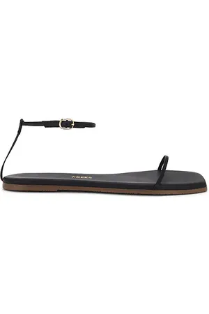 Tkees Square Toe Twiggy Sandal in - Black. Size 10 (also in 11, 5, 7, 8, 9).