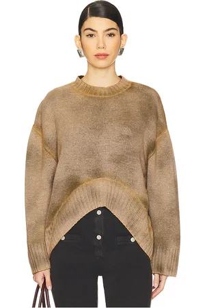 The Attico Sweater in - Brown. Size 38 (also in 40, 44).
