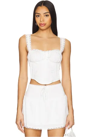 MORE TO COME Elaine Corset Top in - . Size L (also in XS, XXS).