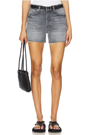 Mother The Skipper Short in - Grey. Size 23 (also in 24, 26, 28, 32, 33, 34).