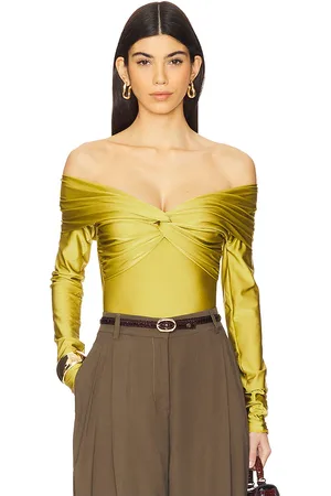 The Andamane Kendall Bodysuit in - Green. Size 42/M (also in 44/L).
