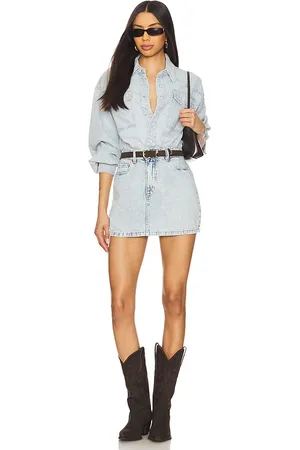BLANK NYC Denim Dress in - Blue. Size M (also in S, XS).