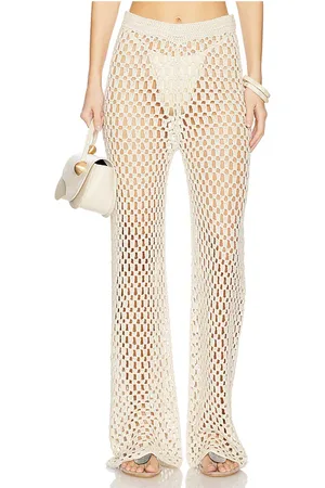 MORE TO COME Rue Pant in - Cream. Size L (also in M).