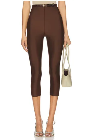 The Andamane Holly Capri Leggings in - Brown. Size 38/XS (also in 40/S, 42/M).