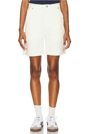 Free People X We The Free Milo Carpenter Short in - Ivory. Size 0 (also in 10, 12, 2, 4, 6, 8).