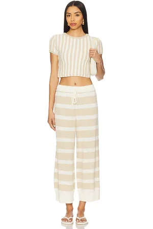Free People X free-est Roberts Sweater Set in - Cream,Beige. Size L (also in M, S, XL).