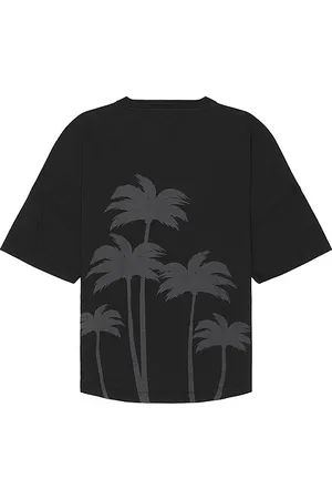 Palm Angels Palms Over Tee in - Black. Size L (also in M).