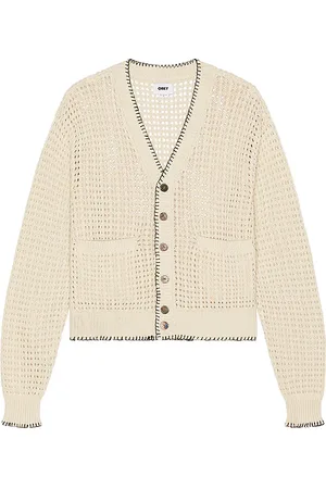 Obey Ethan Cardigan in - Tan. Size L (also in M, S).