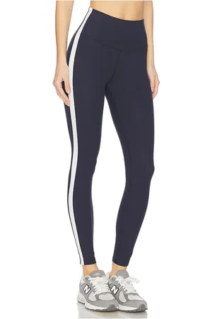 Splits59 Clare High Waist Rigor 7/8 Legging in - Navy. Size L (also in M, S, XL, XS).