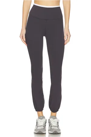 Splits59 Icon Dual High Waist Airweight Legging in - Charcoal. Size L (also in M, S, XL).