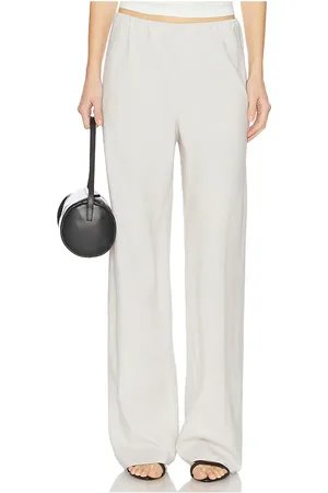 Vince High Waist Bias Pant in - Ivory. Size L (also in XL).