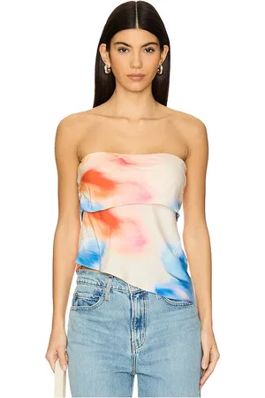 LnA Jocelyn Top in - White. Size L (also in M, S, XS).