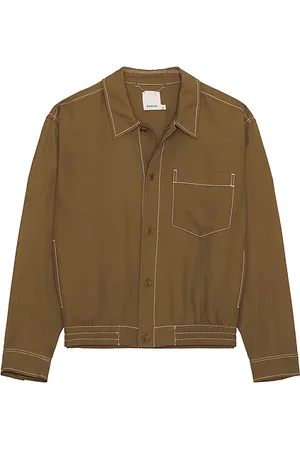Simkhai Keith Blouson Shirt Jacket in - Green. Size M (also in S).