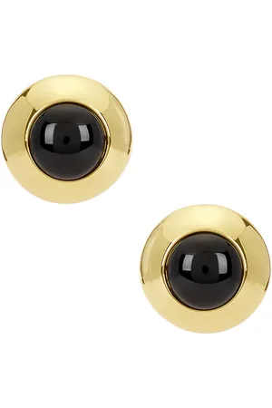 Julietta Bombe Earrings in - Metallic Gold. Size all.