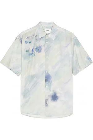 NN.07 Freddy Short Sleeve Shirt in - Baby Blue. Size L (also in M).