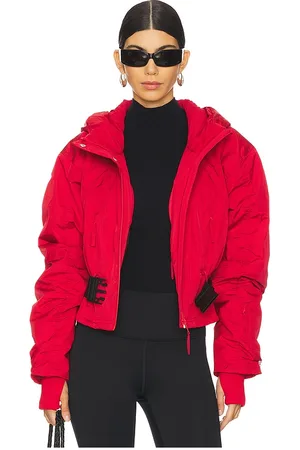Free People X FP Movement Powder Vixen Jacket in - Red. Size L (also in M, S, XS).