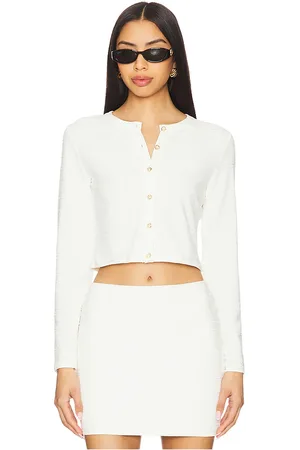 La Porte Lauren Swim Cardigan in - Ivory. Size L (also in M, S).