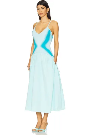 PH5 Chili Tank Dress in - Teal. Size L (also in M, S, XS).