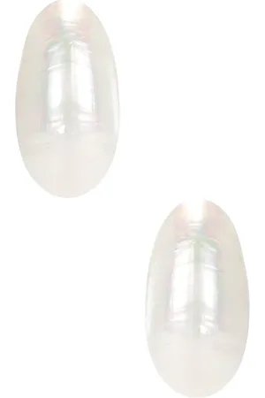 Julietta Ambra Earrings in - Ivory. Size all.