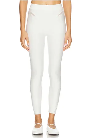 alo Airlift High-waist 7/8 Rebel Legging in - White. Size L (also in M).