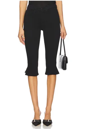 GOOD AMERICAN Good Capri in - Black. Size 0 (also in 00, 10, 12, 16, 2, 22, 24, 4, 6).