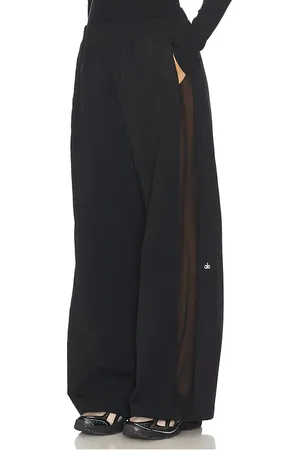 alo High-waist Origin Wide Leg Track Pant in - . Size L (also in M, S, XS).