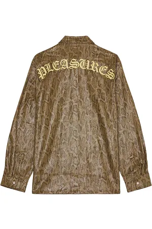Pleasures Anaconda Overshirt in - . Size L (also in M, S, XL/1X).