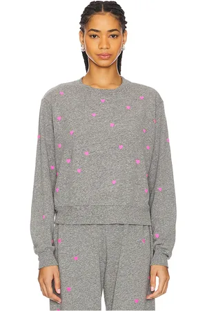 Michael Lauren Exon Crew Neck in - Grey. Size L (also in M, S, XL, XS).