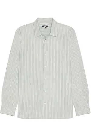 Paige Radovan Long Sleeve Shirt in - Grey. Size L (also in M, S, XL).