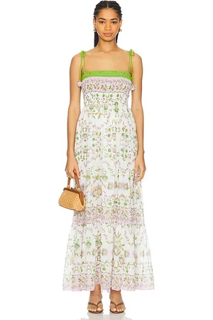 MISA Carmela Dress in - White. Size M (also in S, XL).