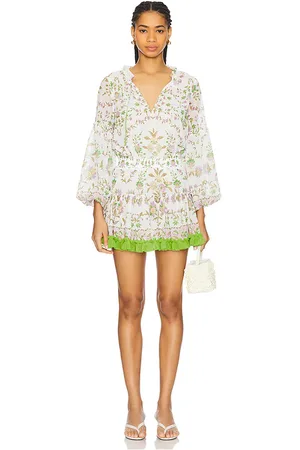 MISA Elisabetta Dress in - White. Size L (also in M, S, XS, XXS).