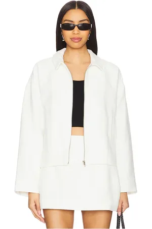 SOVERE Cove Jacket in - White. Size L (also in M, S).