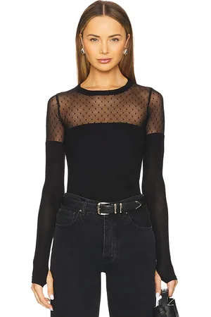 Michael Lauren Herbert 1/2 Lace Top in - . Size L (also in M, S, XL, XS).