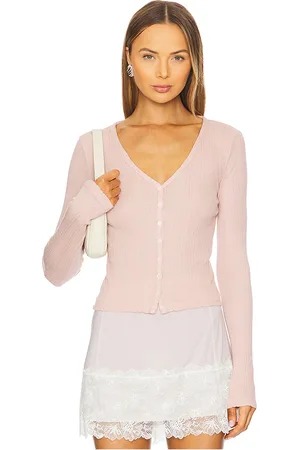 Graham & Spencer Drew Top in - Pink. Size L (also in M, S, XS).
