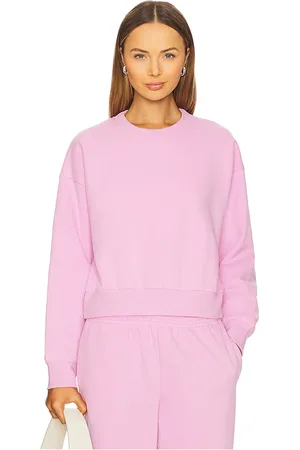 Beyond Yoga On The Go Pullover in - Pink. Size L (also in M, S, XL, XS).