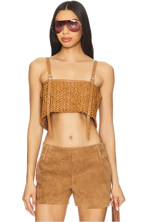 NONchalant Label Karter Top in - Tan. Size L (also in M, S, XL, XS).