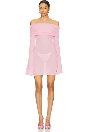 SER.O.YA Galli Mini Dress in - Pink. Size L (also in M, S, XL, XS, XXS).