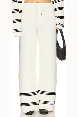 SER.O.YA Poe Pants in - White. Size L (also in M, S, XL, XS).
