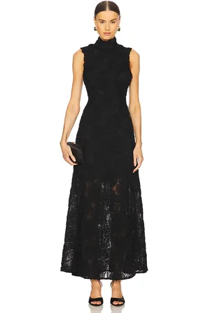 ROTATE Flower Mesh Maxi Dress in - . Size 32 (also in 34, 36).