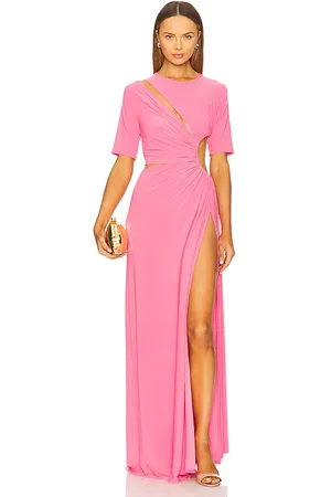 SID NEIGUM Gathered Slit Maxi Dress in - . Size M (also in XS).