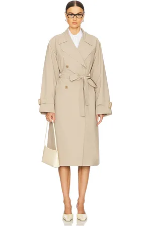 LaMarque Colette Trenchcoat in - Beige. Size M/L (also in XL, XS/S).