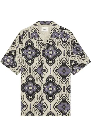 NN.07 Julio Shirt in - Purple. Size L (also in M, S, XL/1X).