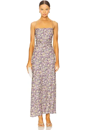 FAITHFULL THE BRAND Clara Maxi Dress in - Purple. Size M (also in S).
