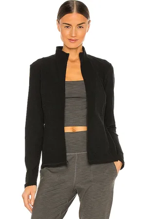 Beyond Yoga Spacedye On the Go Jacket in - Black. Size L (also in M, S, XS).