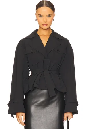 LaMarque Quinn Cropped Trenchcoat in - . Size XL (also in XS).