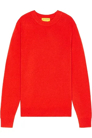 Guest In Residence Allday Crew Neck Sweater in - Red. Size L (also in M, XL).