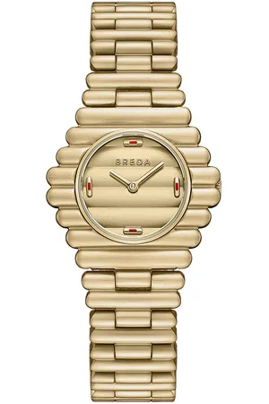 Breda Coda Watch in - Metallic . Size all.