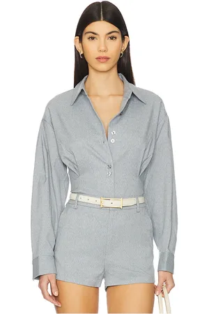 Gestuz Paulia Melange Shirt in - Slate, . Size 36 (also in 38, 40).